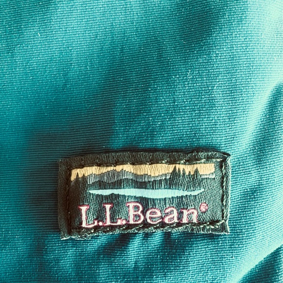 L.L. Bean Turquoise Fabric Crossbody Purse with Adjustable Strap (Brand New) - Picture 2 of 4